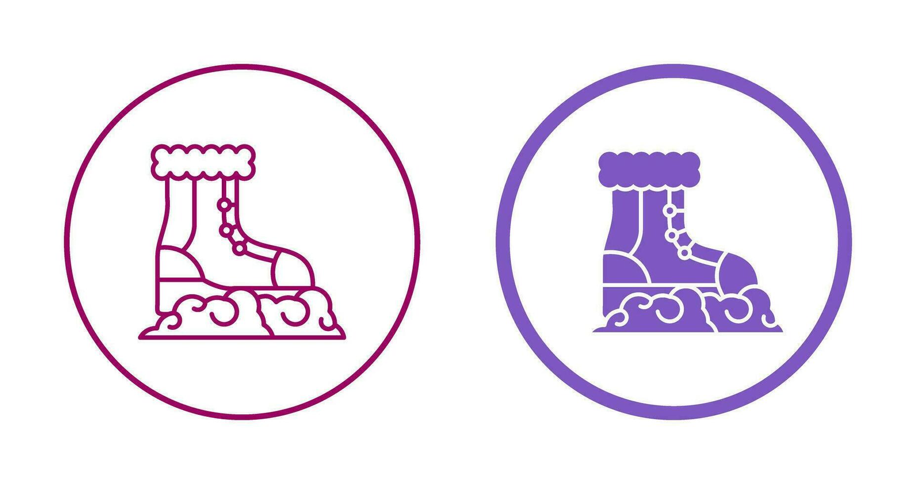 Snow Boots Vector Icon