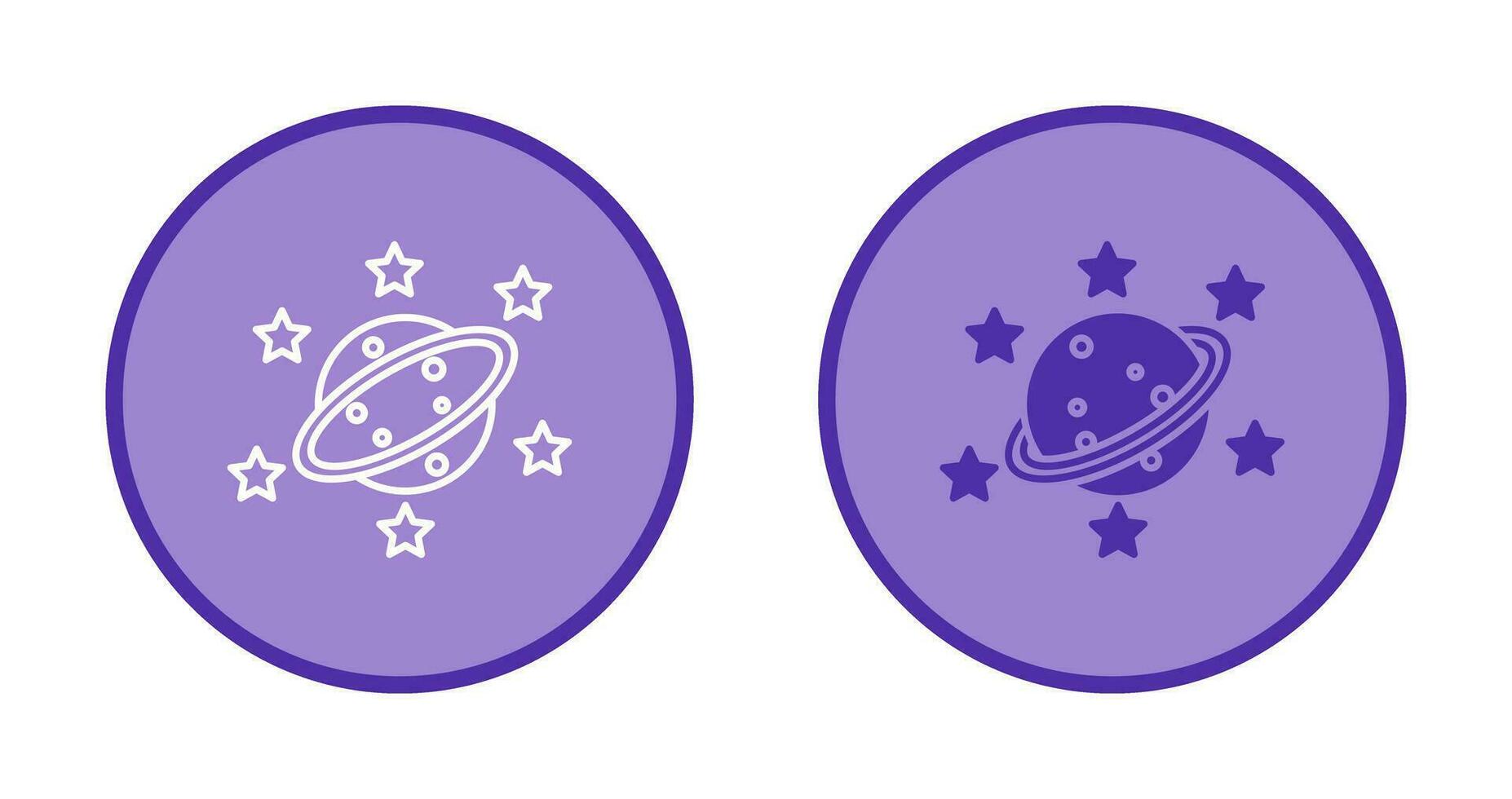 Saturn Vector Icon