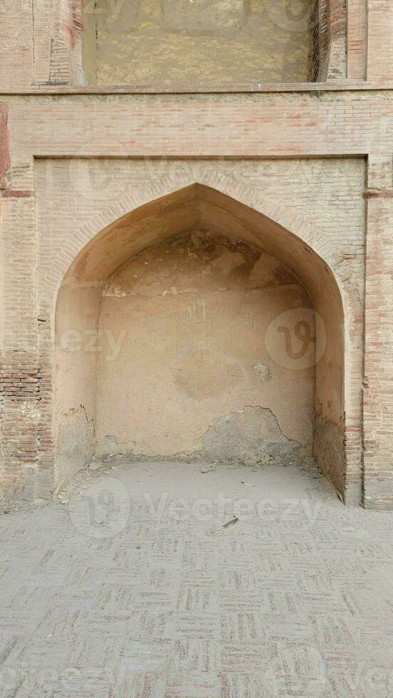 Ruins of an old fort, Lahore fort photo