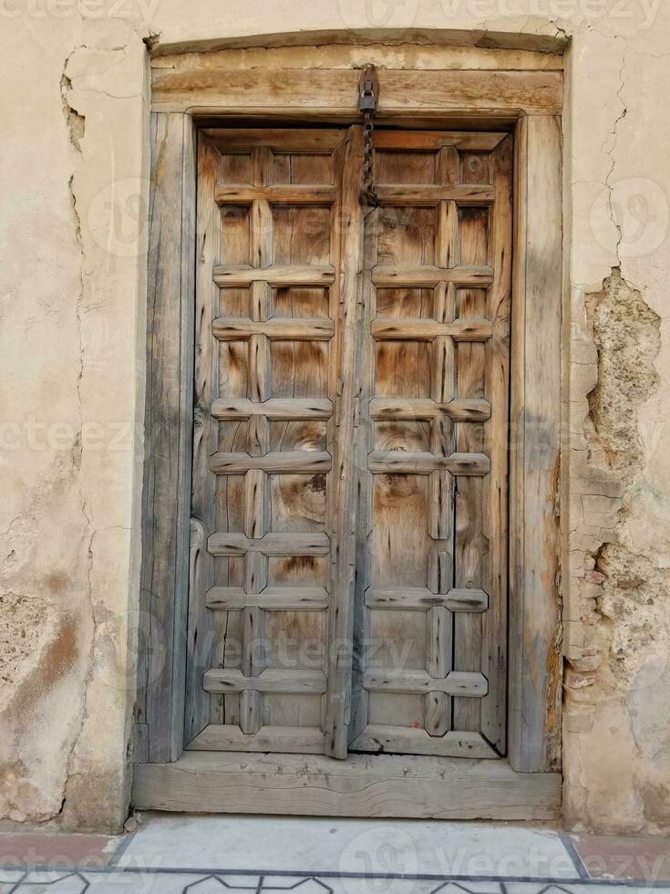 Old Wooden window in lahore photo