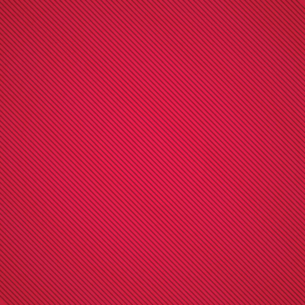 Diagonal lines on red background. vector