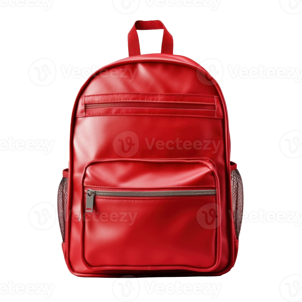 School backpack isolated. Illustration png