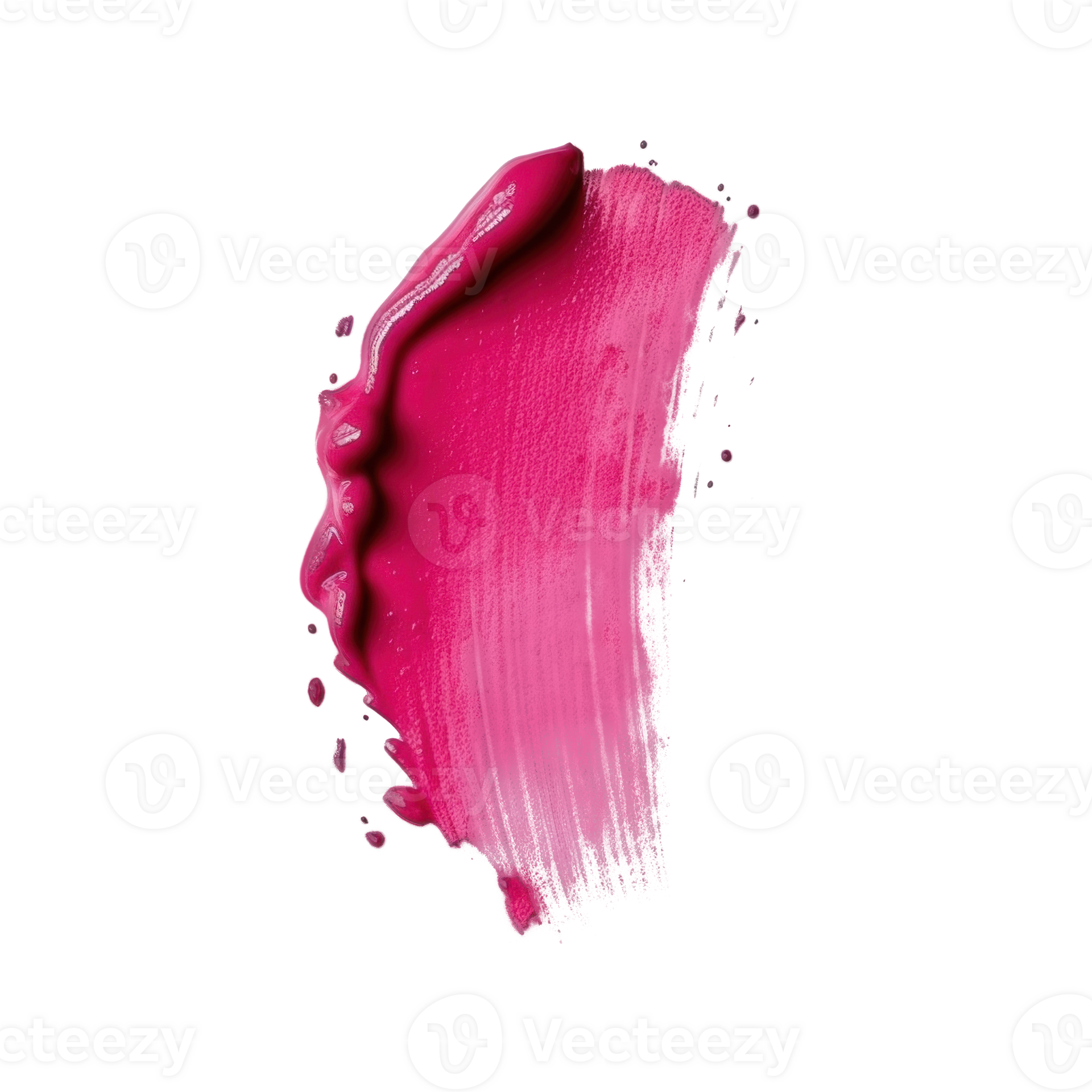 Lipstick smear isolated. Illustration AI Generative 24859816 PNG