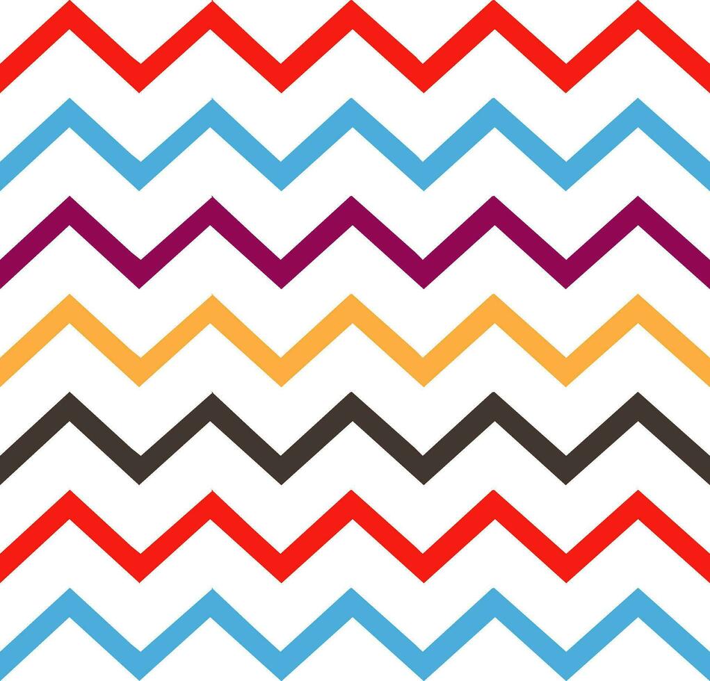 Illustration of colorful waves. vector