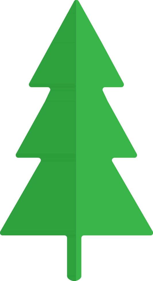 Green tree in flat style. 24860206 Vector Art at Vecteezy