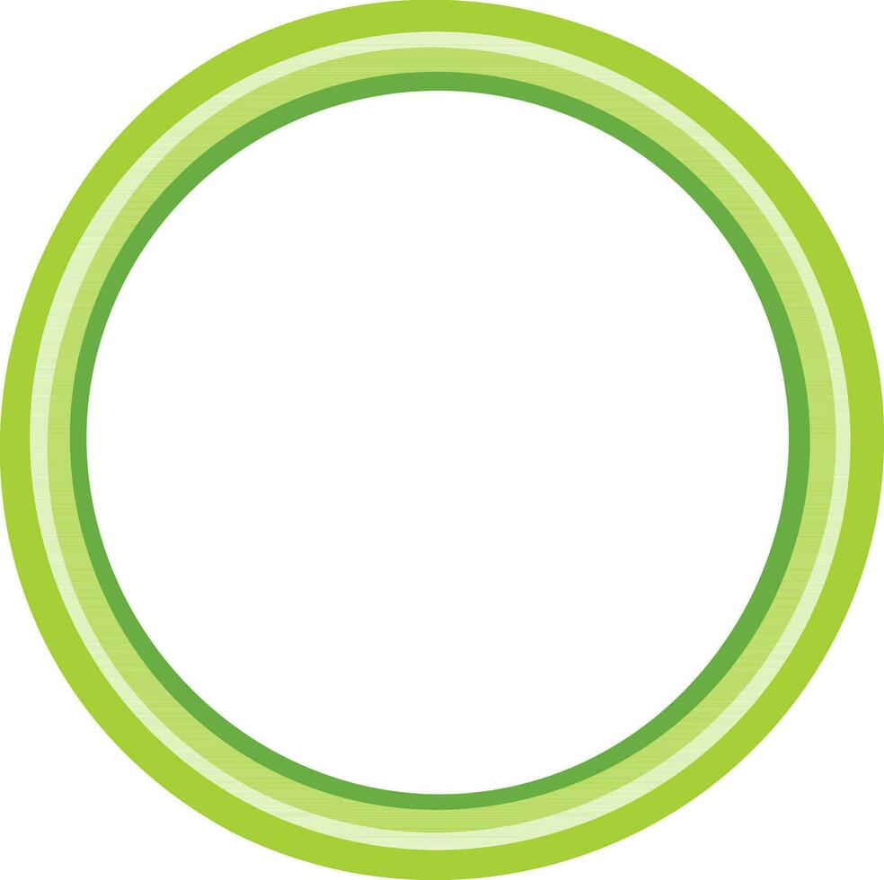 Blank circle frame with space for your text. vector