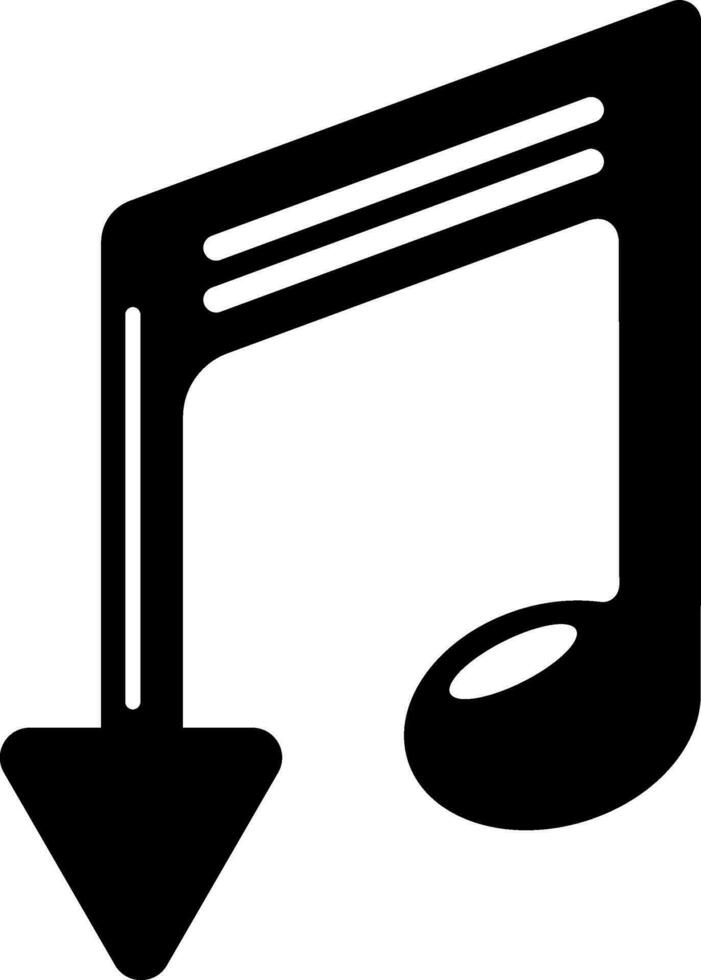 Download Music sign or symbol. vector