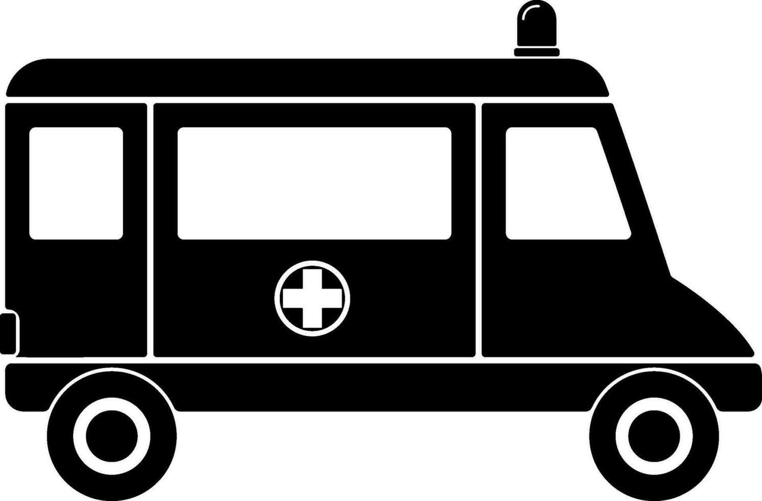 Vector illustration of an Ambulance.