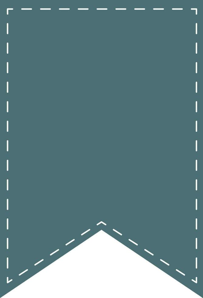 Flat illustration of ribbon. vector