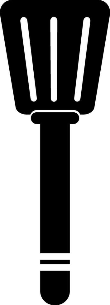 Flat illustration of a spatula. vector