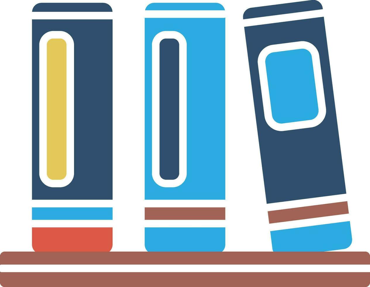 File folder in flat style illustration. vector