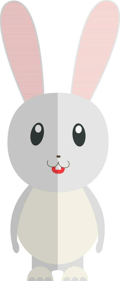 dibujos animados personaje de Conejo. vector