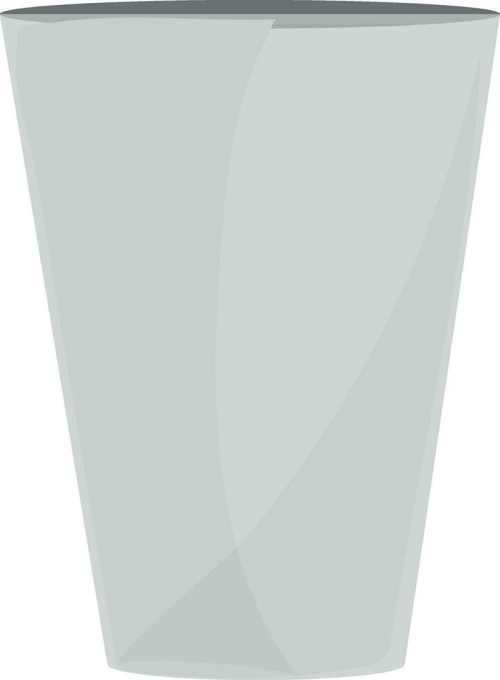 Illustration of a glass. vector