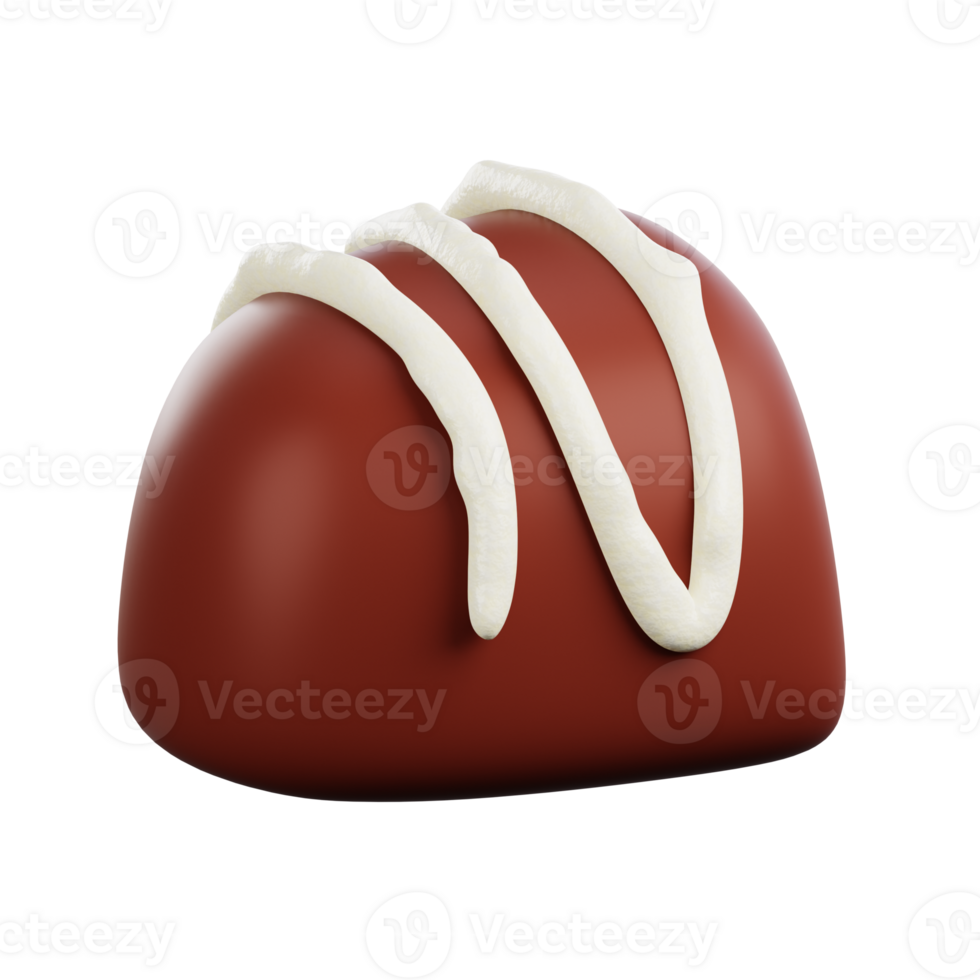 Irresistible chocolate bread with a rich and moist texture. Enjoy the heavenly combination of cocoa and bread in these delectable 3D illustrations. png