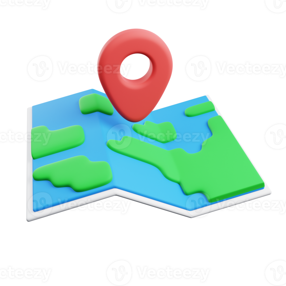 Discover your outdoor destination with this 3D icon of a map location. png