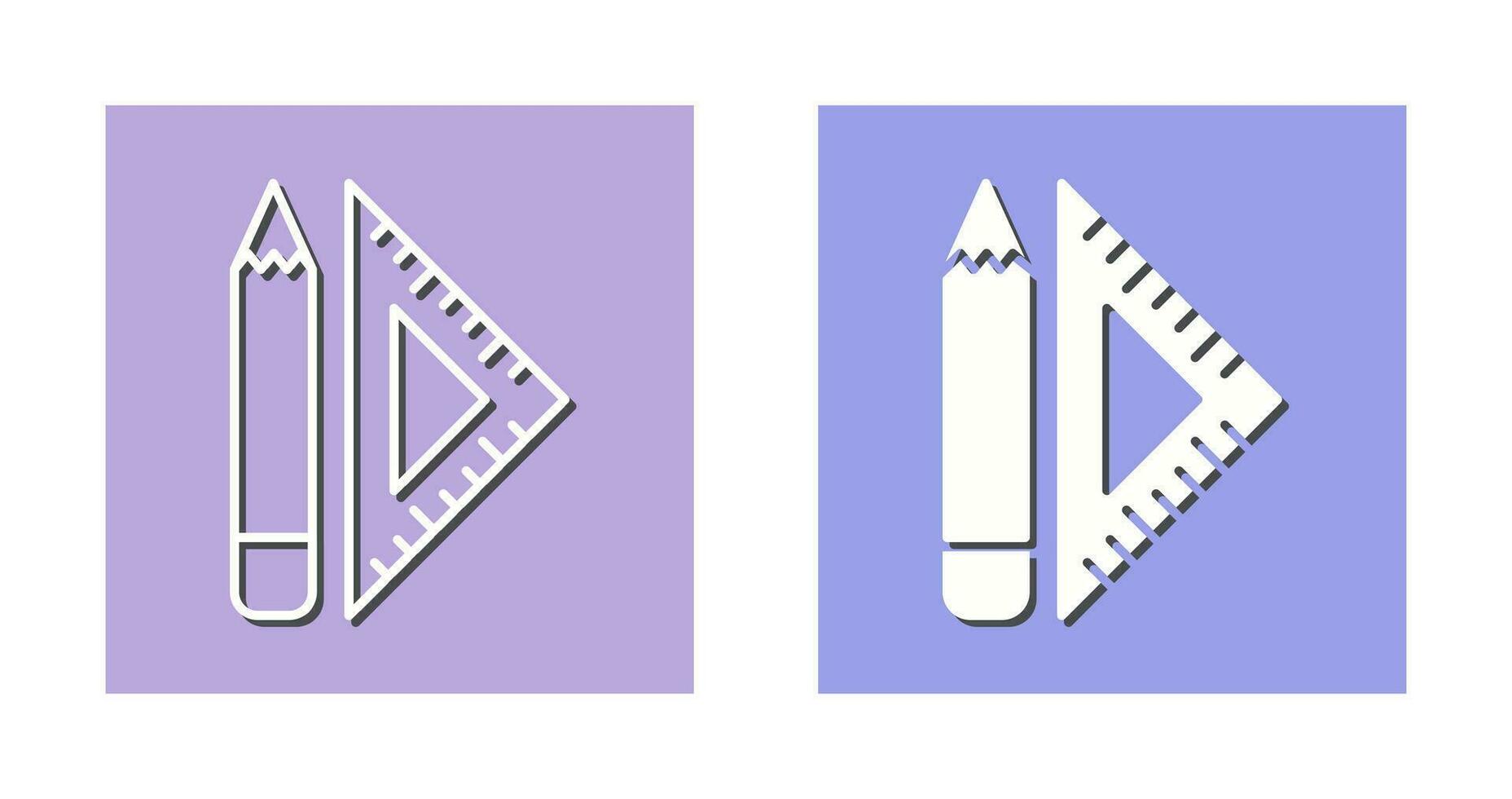 Set Square Vector Icon