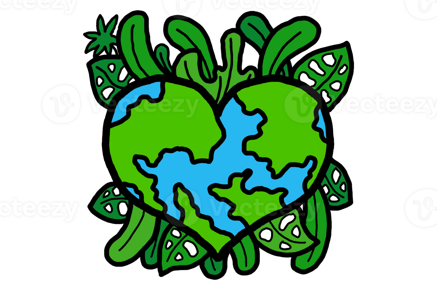 Love Earth Day Artwok Design 24861964 PNG