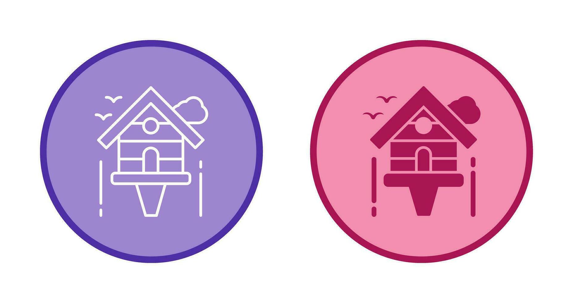 Birdhouse Vector Icon