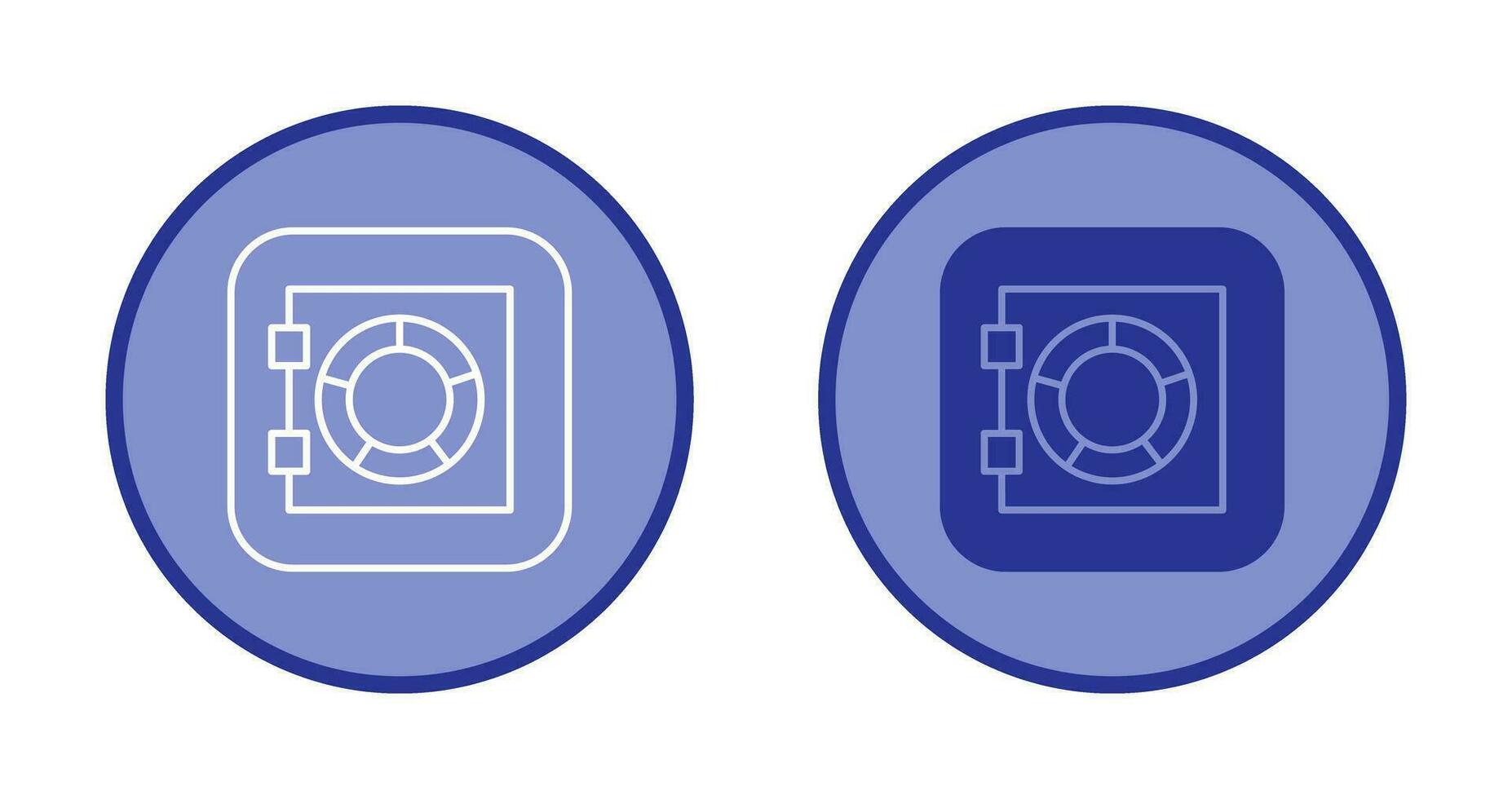 Safe Box Vector Icon