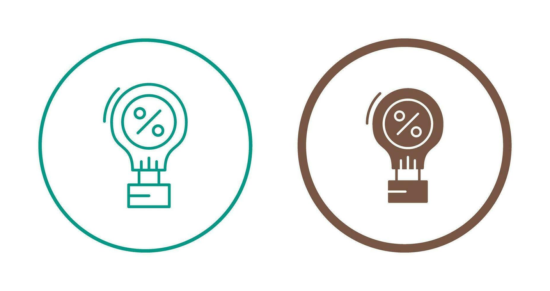 Hot Airballon Vector Icon