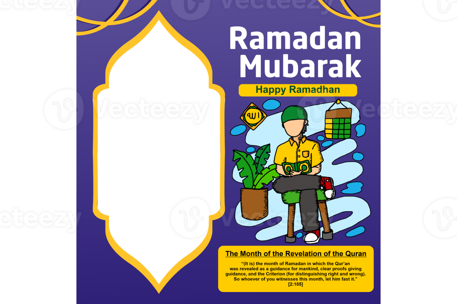 Islam Design - Frame With Ramadan Events Theme Design png