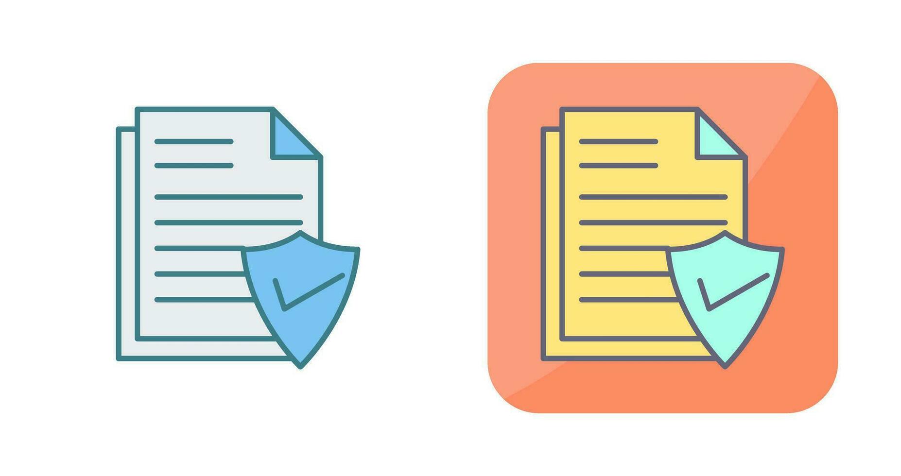 Valid Document Vector Icon