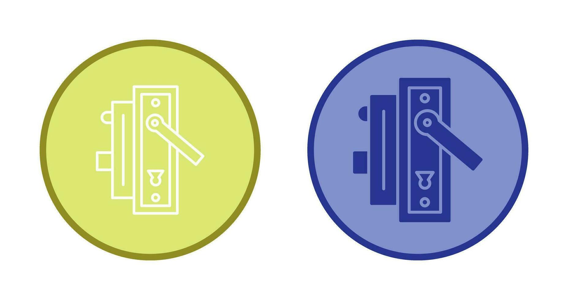 Door Handle Vector Icon