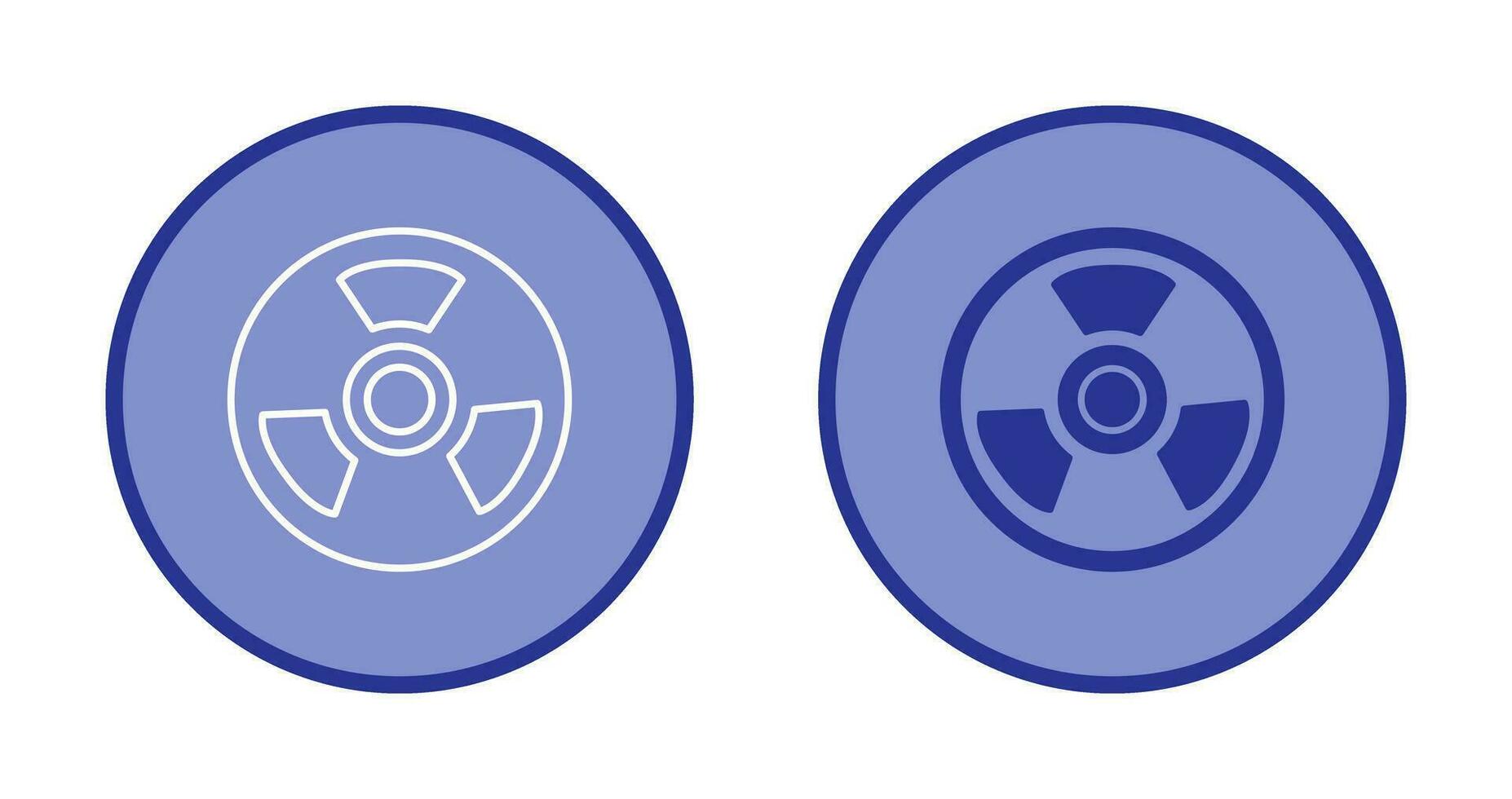 Nuclear Vector Icon