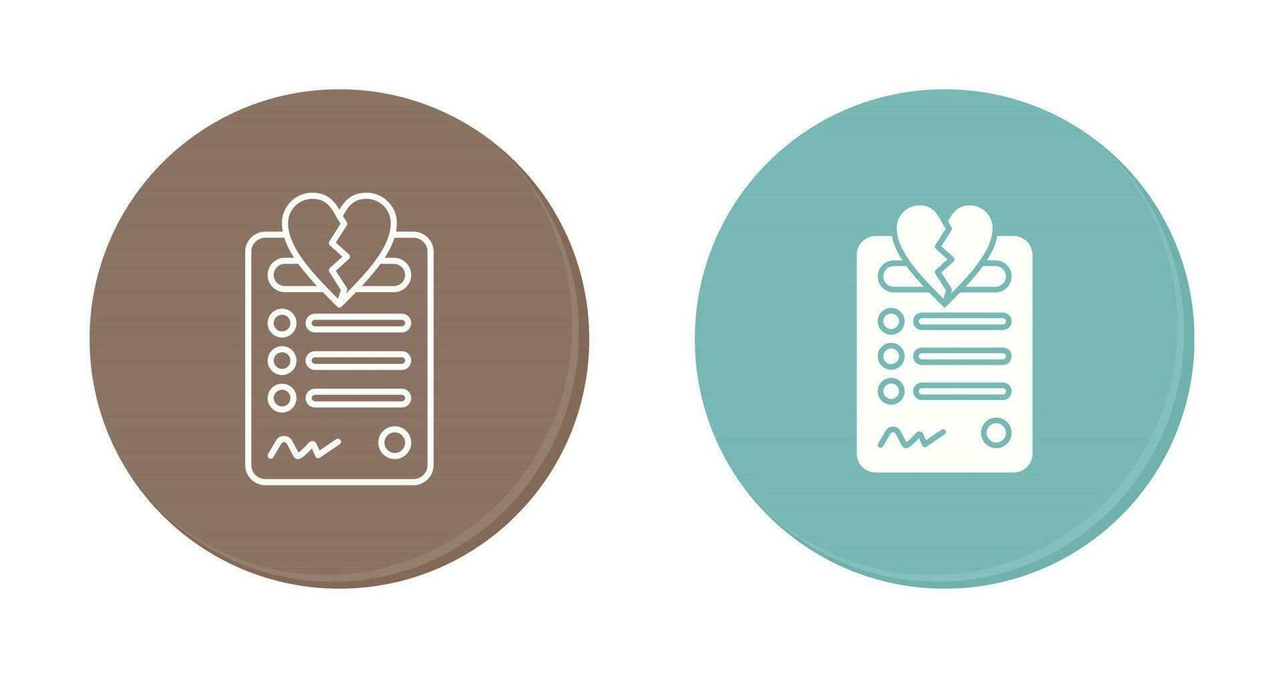 Divorce Vector Icon