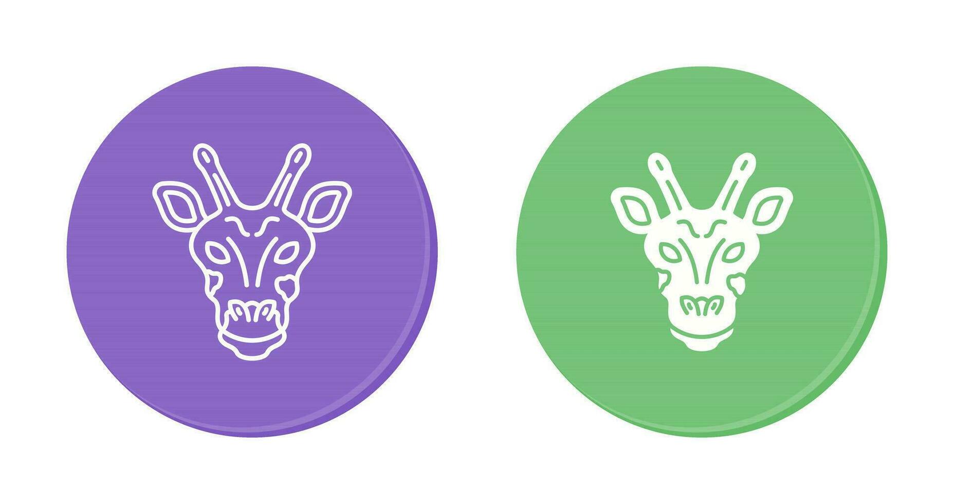 Giraffe Vector Icon