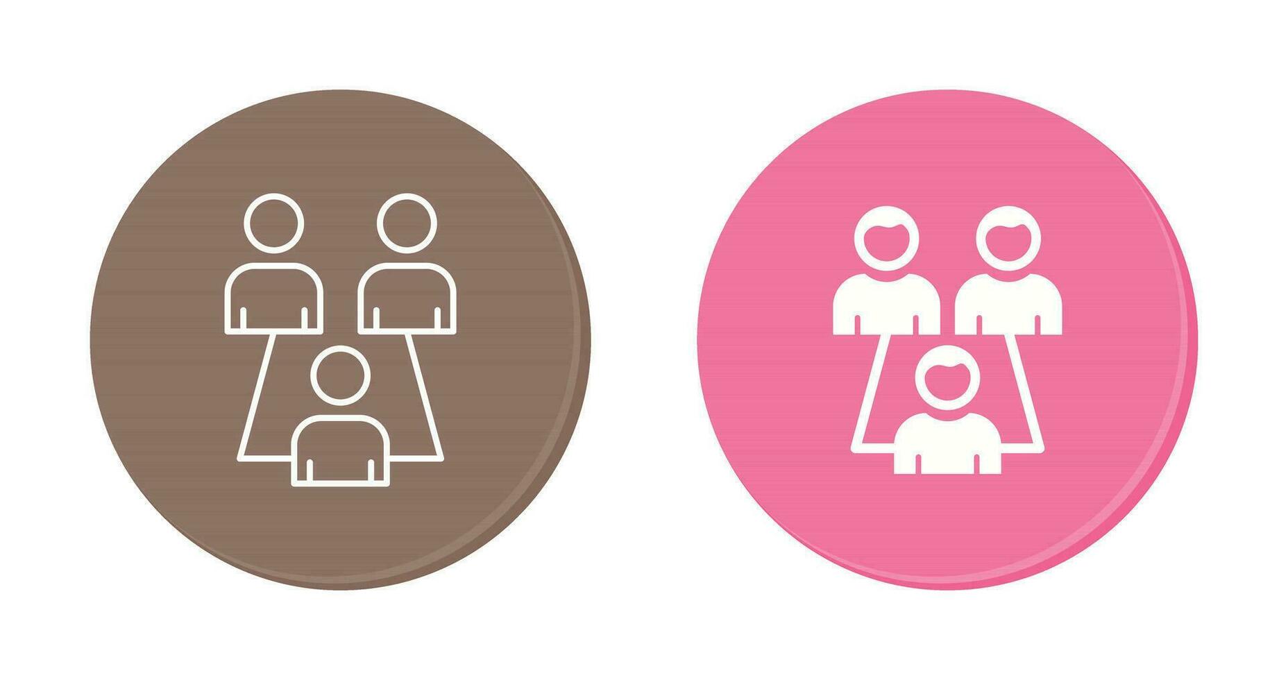 Connected Users Vector Icon