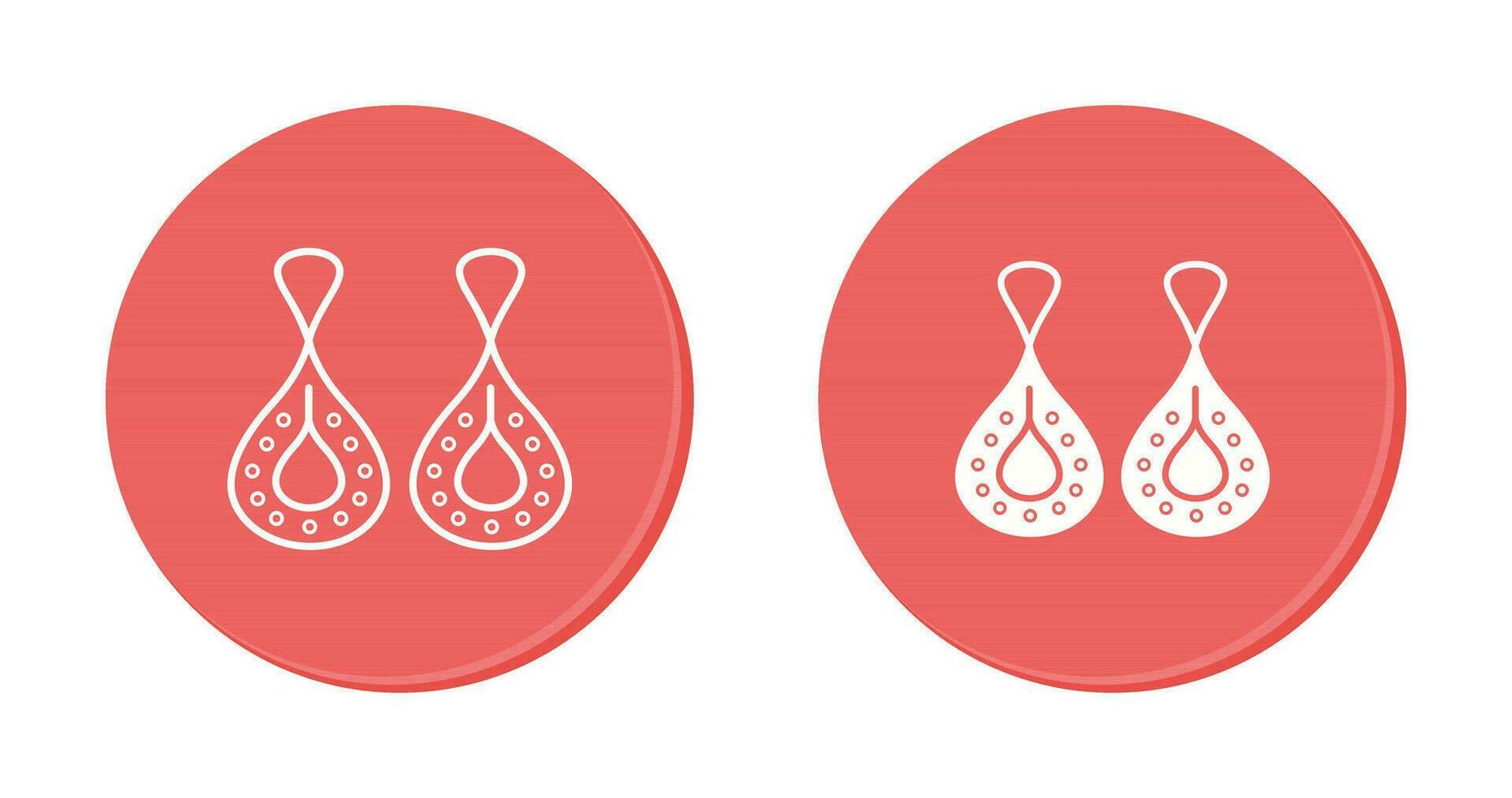 Earring Vector Icon