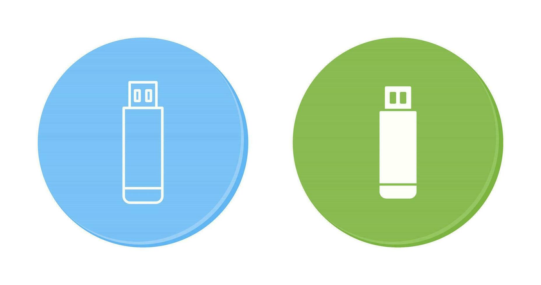 USB Drive Vector Icon