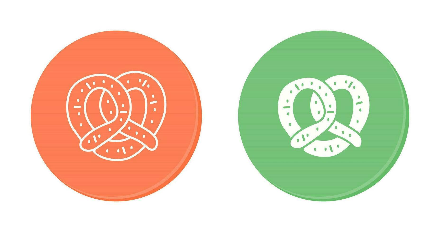 Pretzel Vector Icon