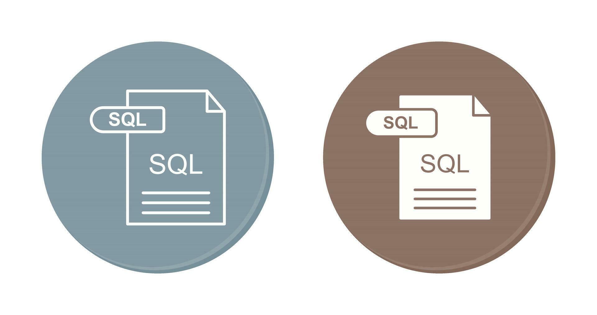 SQL Vector Icon 24863506 Vector Art at Vecteezy