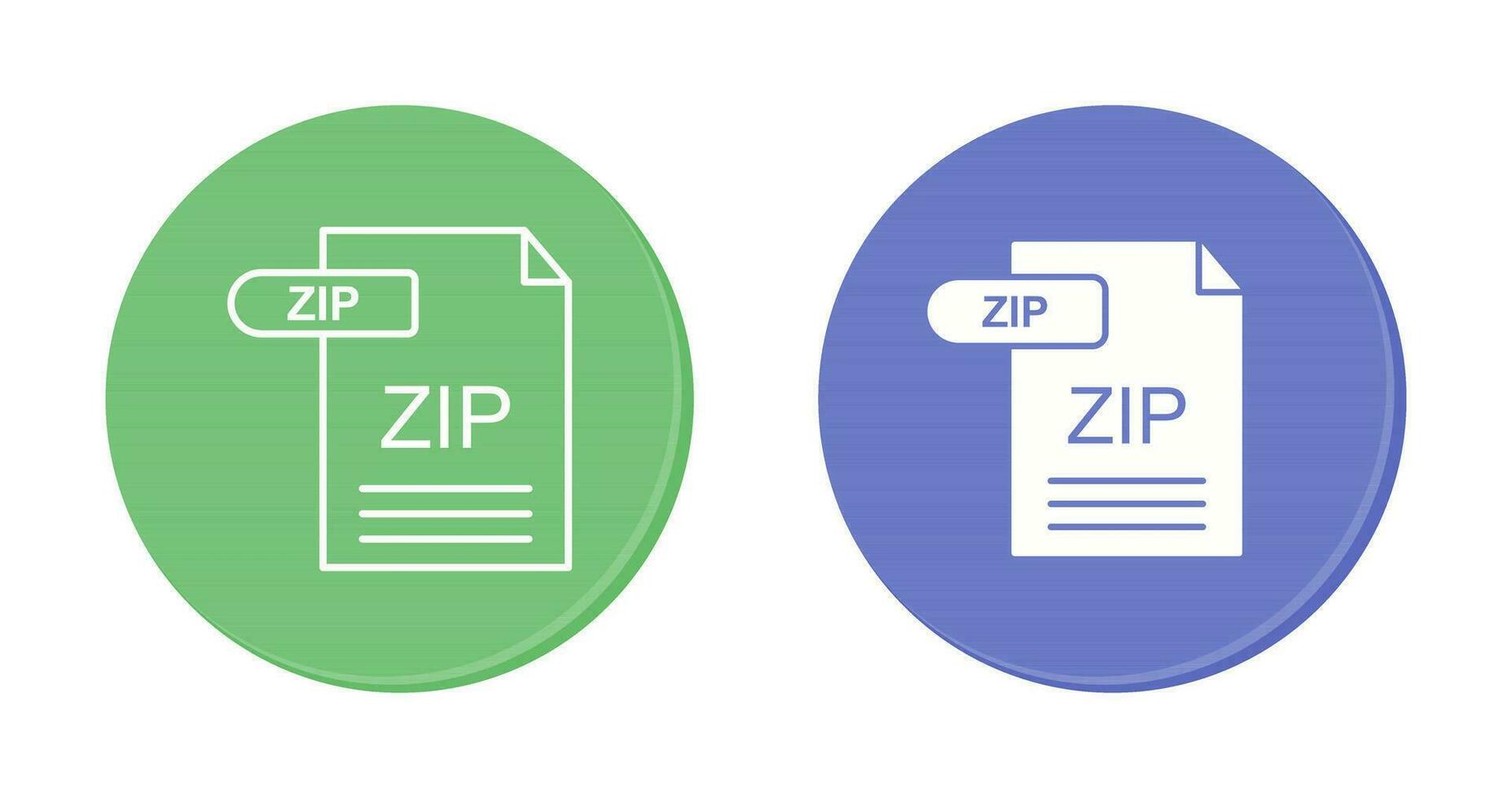 ZIP Vector Icon