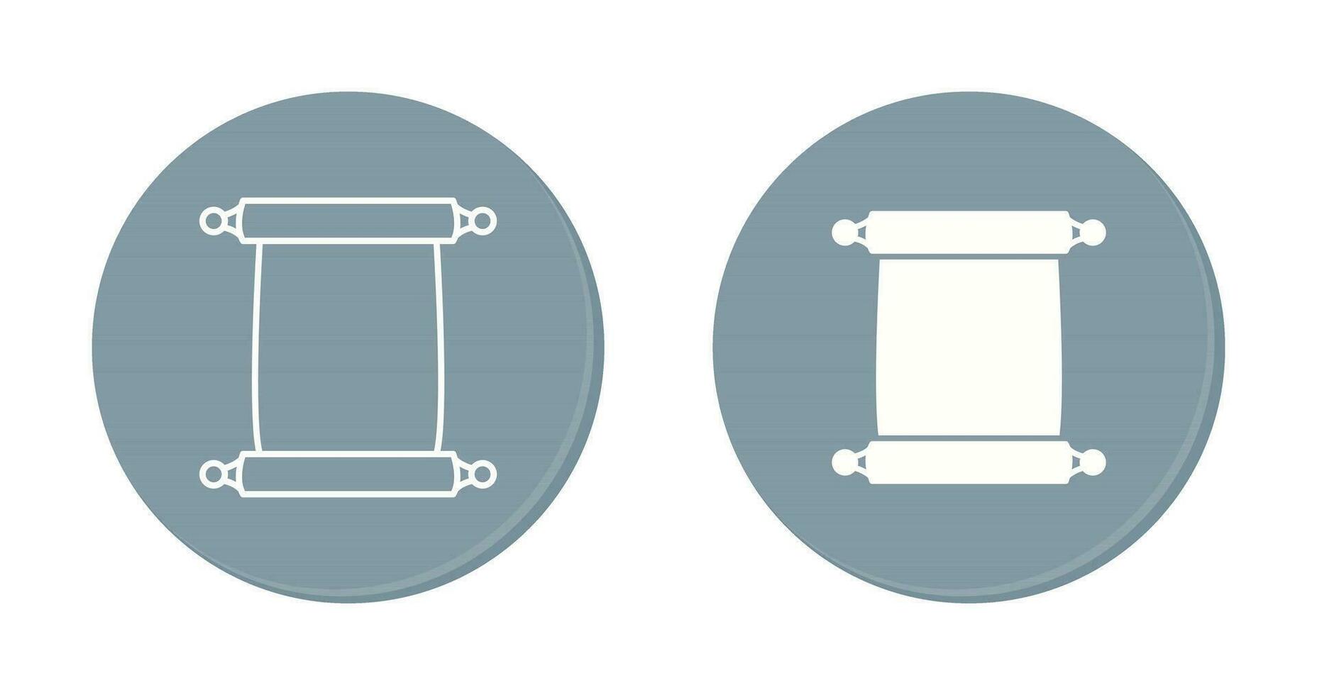 Scroll of Paper Vector Icon