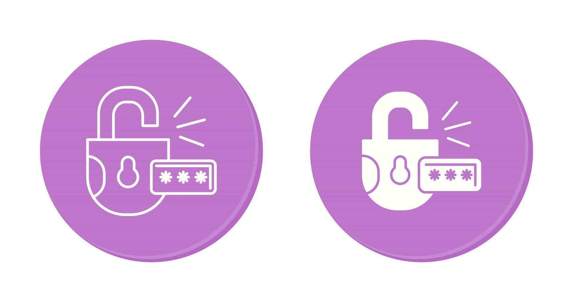 Unlock Vector Icon