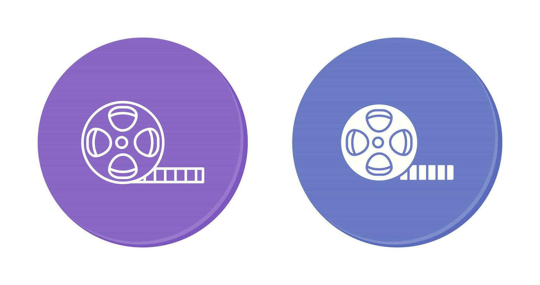 Film Reel Vector Icon