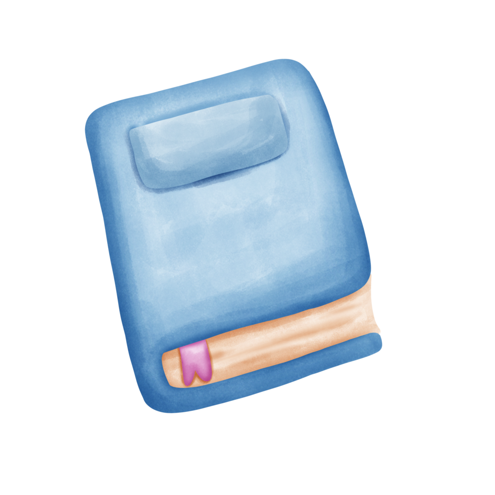 Education and study elements. Watercolor painting. png