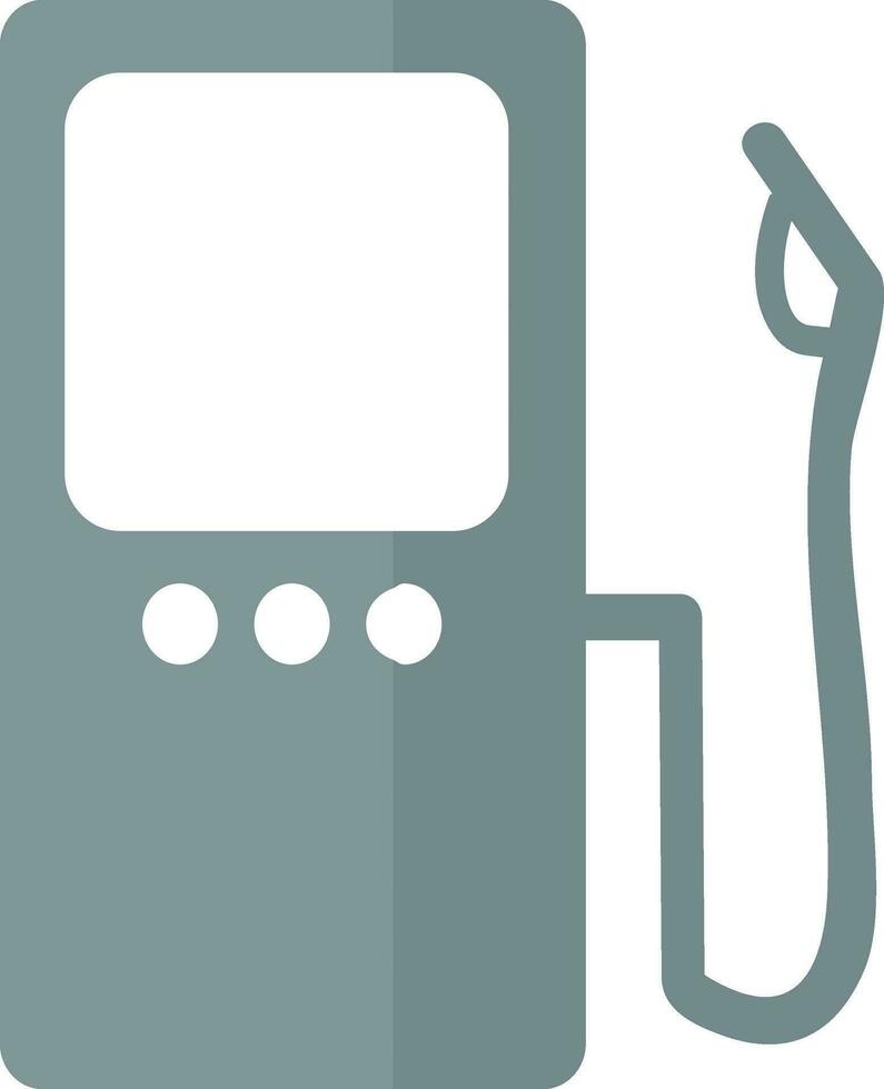 Isolated icon of a gas pump. vector