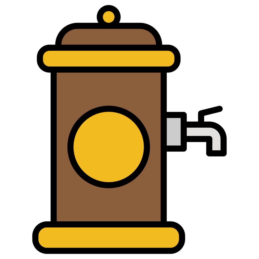 beer keg barrel container png