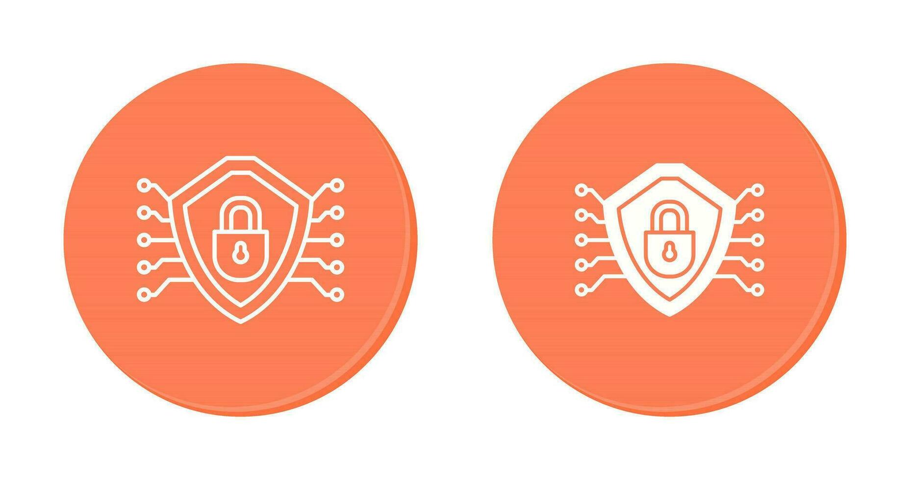 Cyber Security Vector Icon