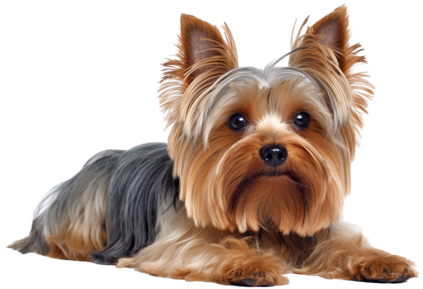 Yorkshire terrier png avec ai généré.