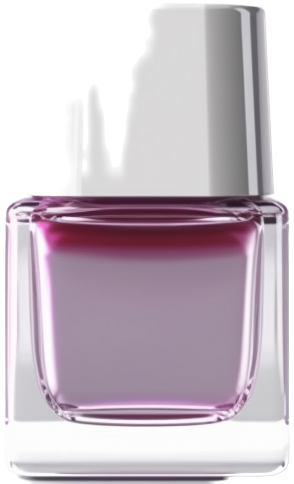 Nail polish png with AI generated.