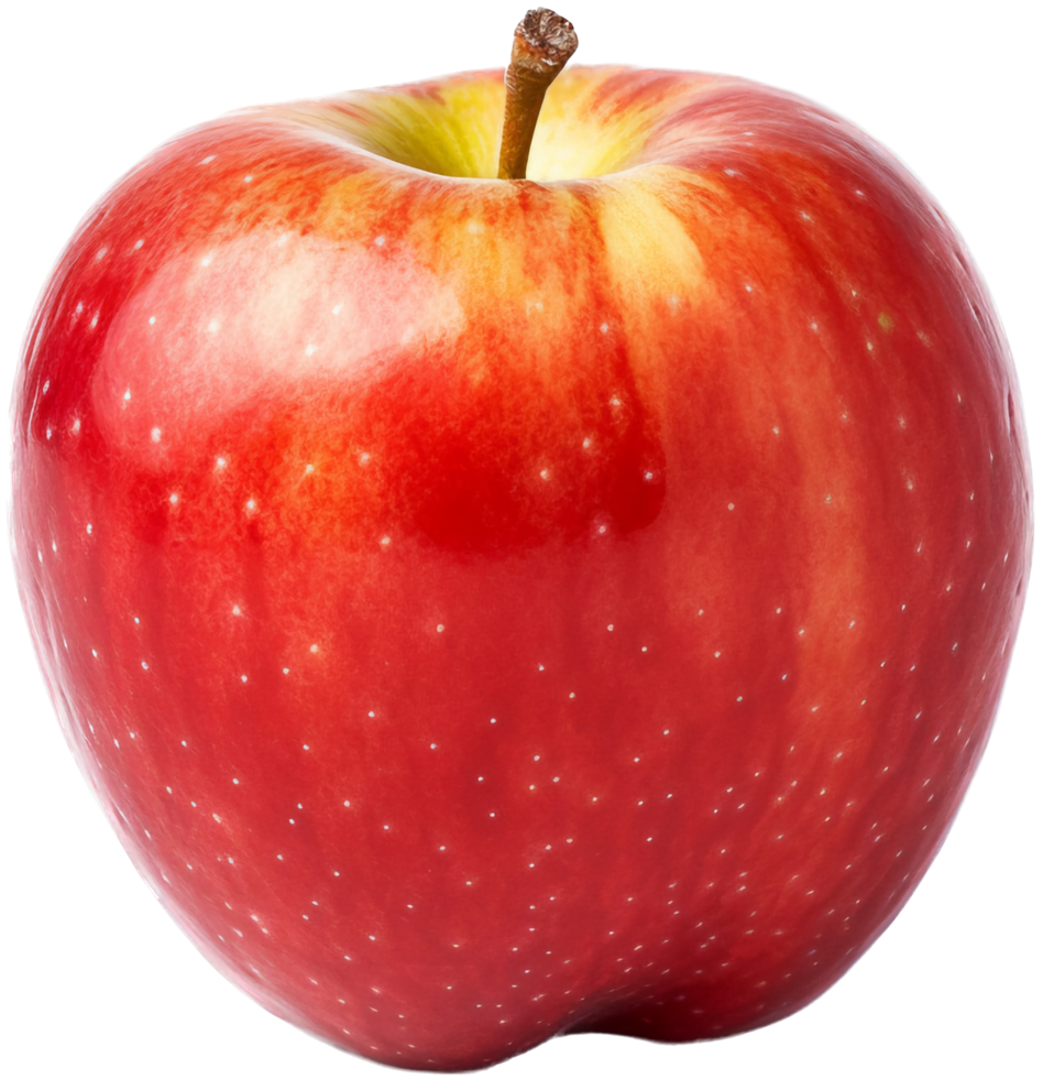 Apple png with AI generated.