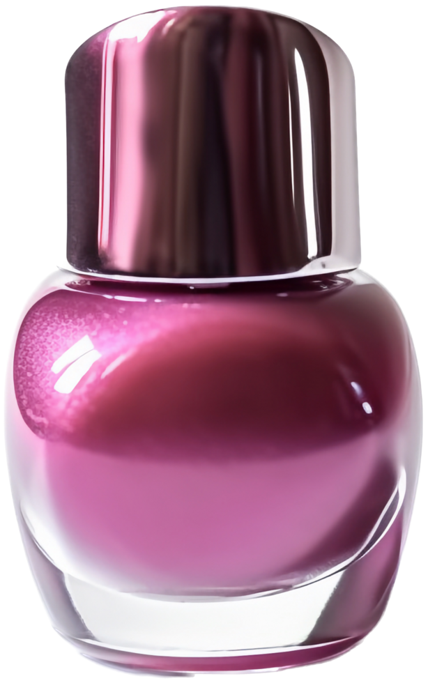 Nail polish png with AI generated.