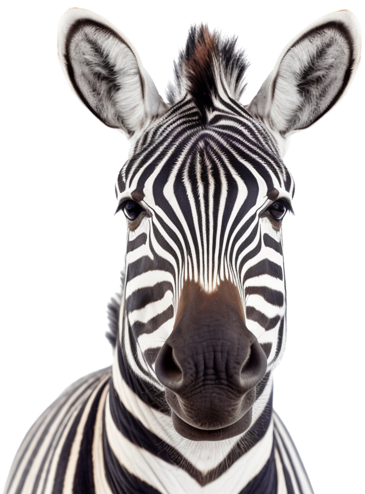 zebra png con ai generato.