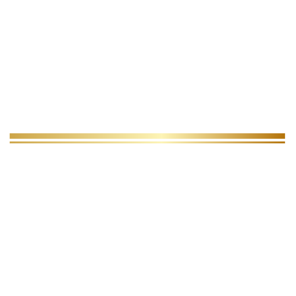 Luxury Gold line png