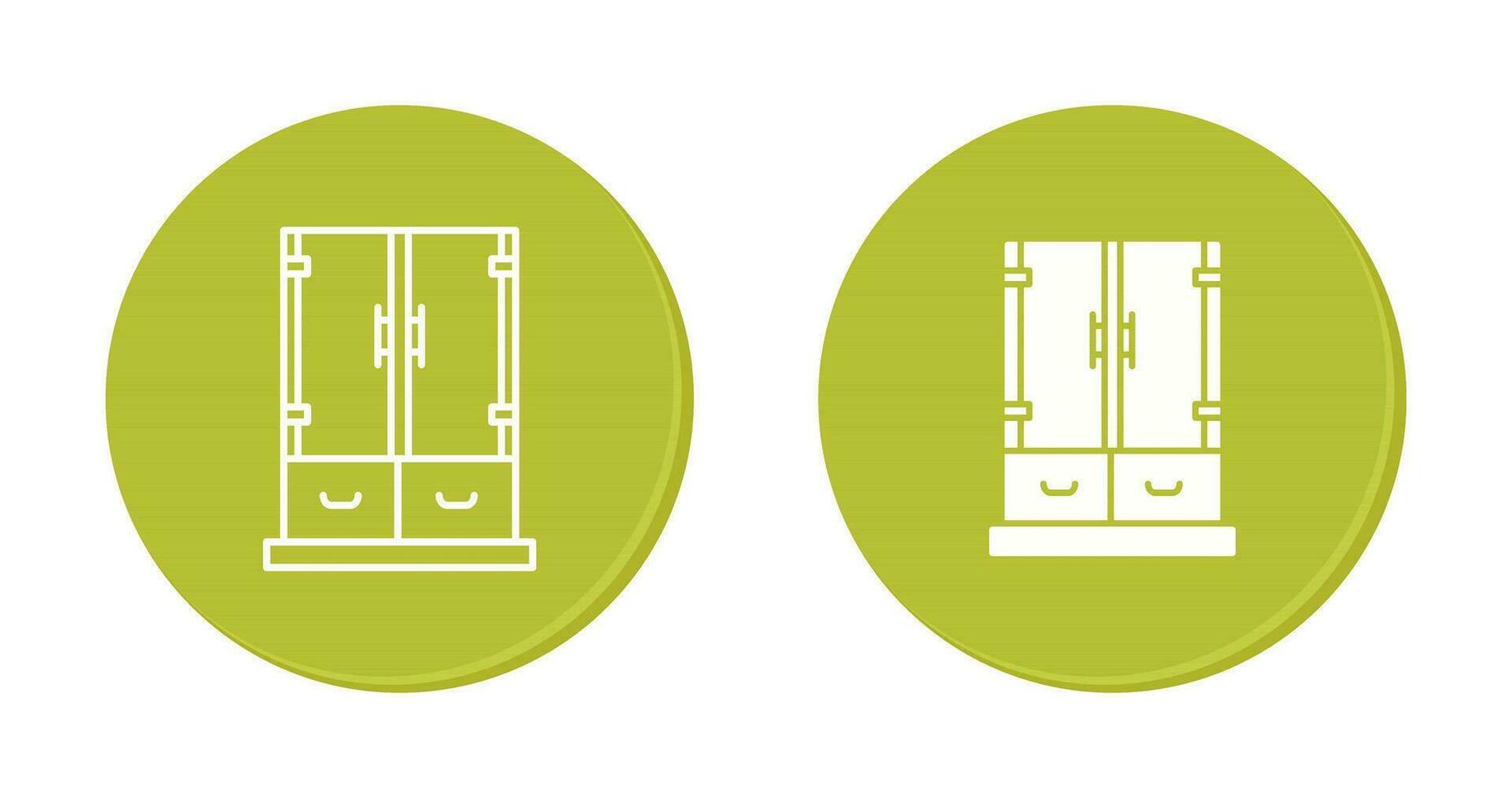 Cabinet Drawer Vector Icon